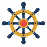Roue de bateau